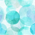 Abstract beautiful artistic tender wonderful transparent bright colorful circles different shapes pattern watercolor hand illustra