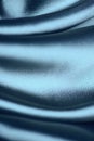 Beautiful blue fabric with drapery for background Royalty Free Stock Photo