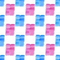 Abstract beautiful bright transparent beautiful textured summer blue and pink spots blots pattern