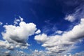 Abstract beautiful cloud in blue sky for blackground Royalty Free Stock Photo