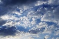 Abstract beautiful cloud in blue sky for blackground Royalty Free Stock Photo
