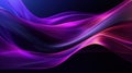 Abstract beautiful elegant waves of flame dynamic background