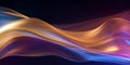 Abstract beautiful flame dynamic waves background Royalty Free Stock Photo