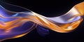 Abstract beautiful flame dynamic waves background Royalty Free Stock Photo