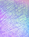 Abstract beautiful holographic wrinkled foil texture with vibrant colors. Trendy background