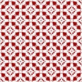 Abstract Beautiful Ornamental Oriental Red Royal Islamic Arabic Chinese Floral Geometric Seamless Pattern Texture Wallpaper Royalty Free Stock Photo