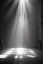 abstract beautiful rays of light on black background. Royalty Free Stock Photo