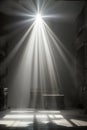 abstract beautiful rays of light on black background. Royalty Free Stock Photo