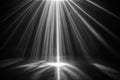 abstract beautiful rays of light on black background. Royalty Free Stock Photo
