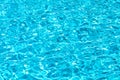 Abstract beautiful ripple wave and clear turquoise water surface i Royalty Free Stock Photo