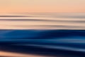 Abstract , Beautiful sunset over the sea Royalty Free Stock Photo
