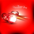 Beautyful heart background.