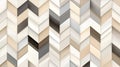 Abstract Beige Brown Grey and White Chevron Wood Pattern Texture Royalty Free Stock Photo