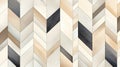 Abstract Beige Brown White Chevron Wood Pattern Royalty Free Stock Photo