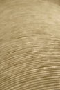 Abstract beige folded surface Royalty Free Stock Photo