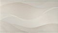 Abstract beige wave pattern background with subtle linear texture. Generative AI Royalty Free Stock Photo