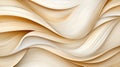 Abstract Beige Wave Texture Background with Smooth Curves and Modern Royalty Free Stock Photo