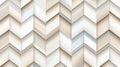 Abstract Beige and White Chevron Pattern Texture Royalty Free Stock Photo