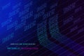Abstract big data background. Royalty Free Stock Photo