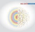 Abstract big data machine learning algorithms.