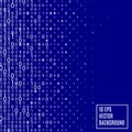 Abstract binary code Technology Background. Royalty Free Stock Photo