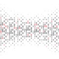 Abstract binary code Technology Background. Royalty Free Stock Photo