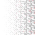 Abstract binary code Technology Background. Royalty Free Stock Photo