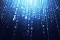 Abstract binary code texture Royalty Free Stock Photo