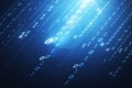 Abstract binary code wallpaper Royalty Free Stock Photo