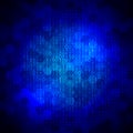 Abstract binary computer code. Hi tech digital technology on a b Royalty Free Stock Photo