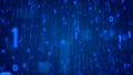 Abstract Binary Number System concept network internet circuit computer numbers 0 and 1 digital cryptography basic computer Royalty Free Stock Photo