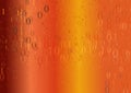 Abstract Binary Numbers One And Zero On Red And Orange Gradient Background Vector Eps Beautiful elegant Illustration Royalty Free Stock Photo