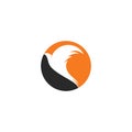 abstract bird logo template vector icon illustration Royalty Free Stock Photo