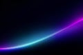 Abstract background with blue and purple neon lights. AI generated Royalty Free Stock Photo