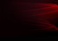 Abstract black background with dynamic red lines Royalty Free Stock Photo