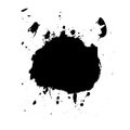 Blot black3 Royalty Free Stock Photo