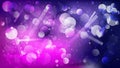 Abstract Black Blue and Purple Blurry Lights Background Illustration Royalty Free Stock Photo