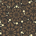 Abstract black brown seamless background