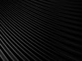 Abstract Black Cloth Waves Background