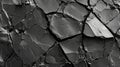 Abstract Black Cracked Stone Texture Background Royalty Free Stock Photo