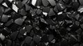 Abstract Black Crystal Texture Royalty Free Stock Photo
