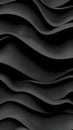 Abstract black curves create a modern and elegant background. Concept of minimalism, sophistication and luxury. Phone