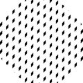 ABSTRACT BLACK DIAMOND PATTERN REPEATED DESIGN ON WHITE BACKGROUND Royalty Free Stock Photo