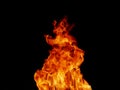 Abstract black flame flame texture. Royalty Free Stock Photo