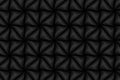 Abstract black geometry seamless pattern