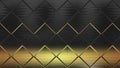 Abstract Black and Gold Square Background Image Royalty Free Stock Photo
