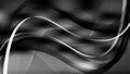 Abstract Black and Grey Flow Curves Background Royalty Free Stock Photo