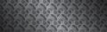 Abstract black and grey header composed of triangles with different transparency. Modern vector banner Royalty Free Stock Photo