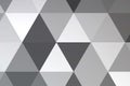 Abstract black grey and white geometric multicolor triangles pat