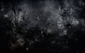 Abstract black grunge background with dust and scratches, Generative AI Royalty Free Stock Photo
